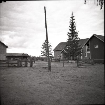 Salmela 19556, Kuva P.Suramo, EtelÃ¤-Karjalan museo (kuvat ja esineet)
Tila perinnÃ¤ksiostettu Laakon tiluksista 1875. Omistaja Viljo Karhu
